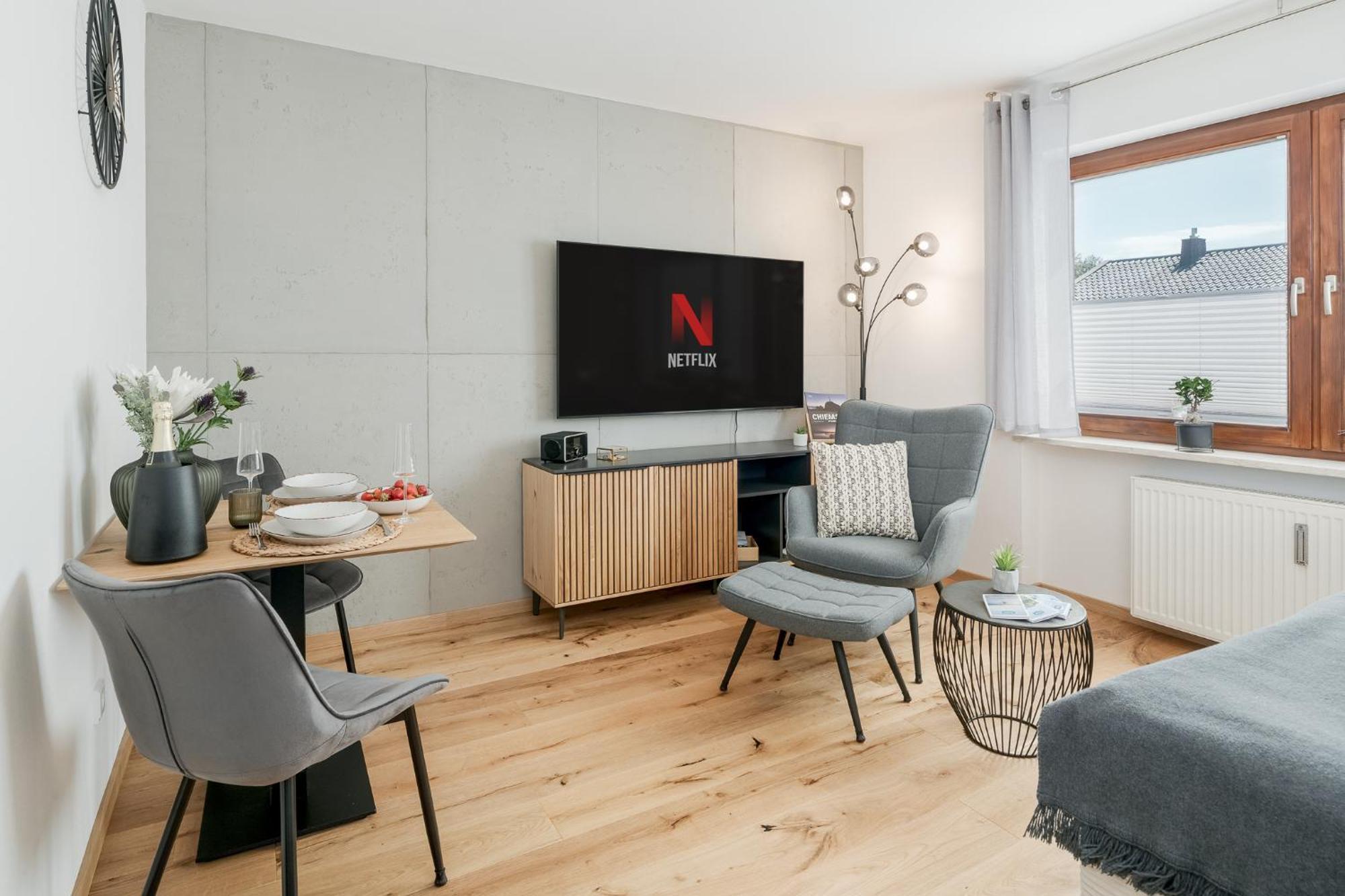 Fenjoy Design Studio Apartment Бернау-ам-Кимзее Экстерьер фото